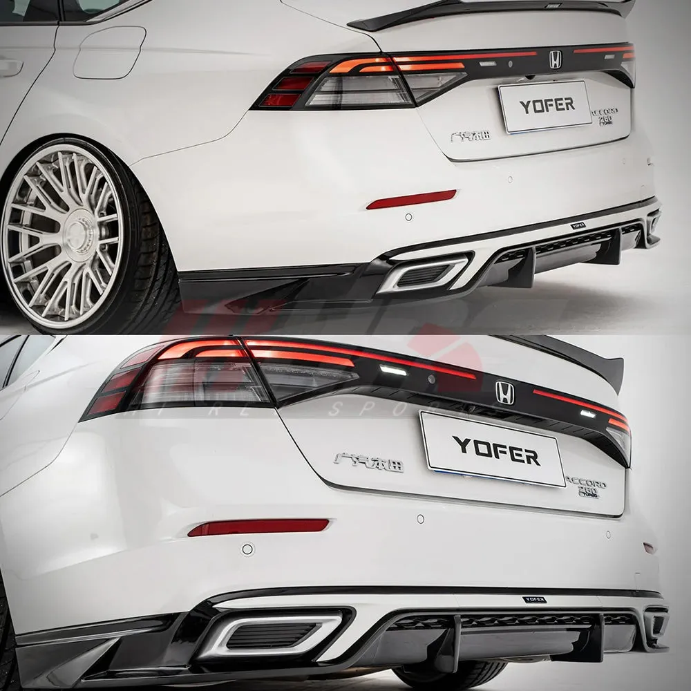 2023-24 11th Gen Honda Accord Rear Diffuser by Yofer