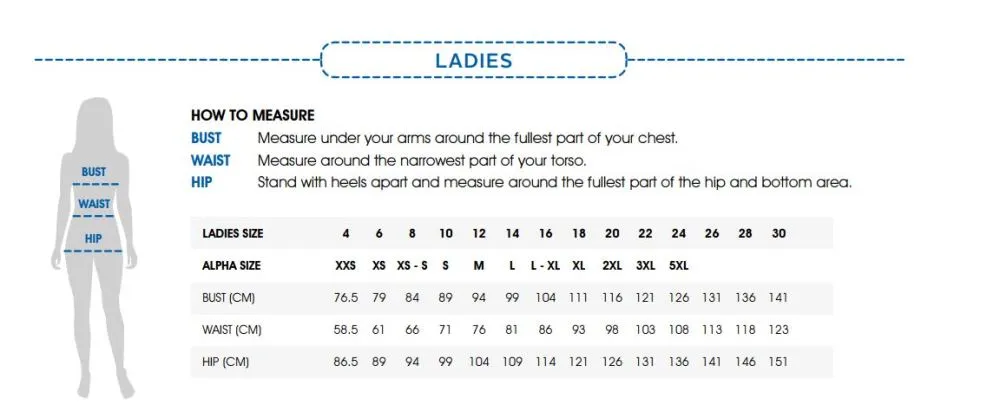 Advatex Ladies Swindon Polo - Navy/White - 8 - Biz Collection