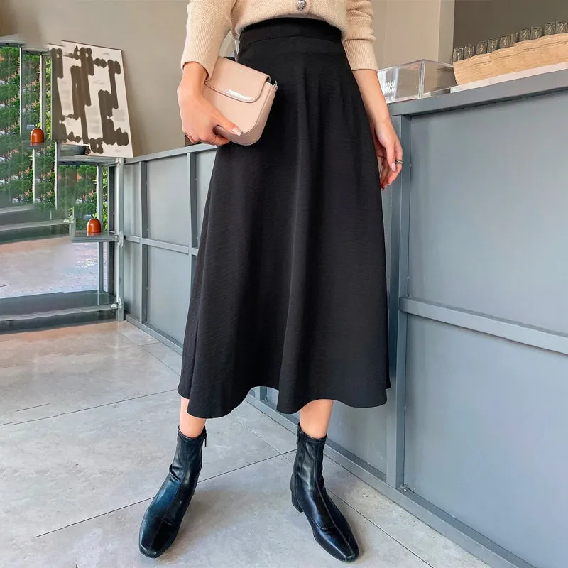 Allover Floral High Waist Skirt