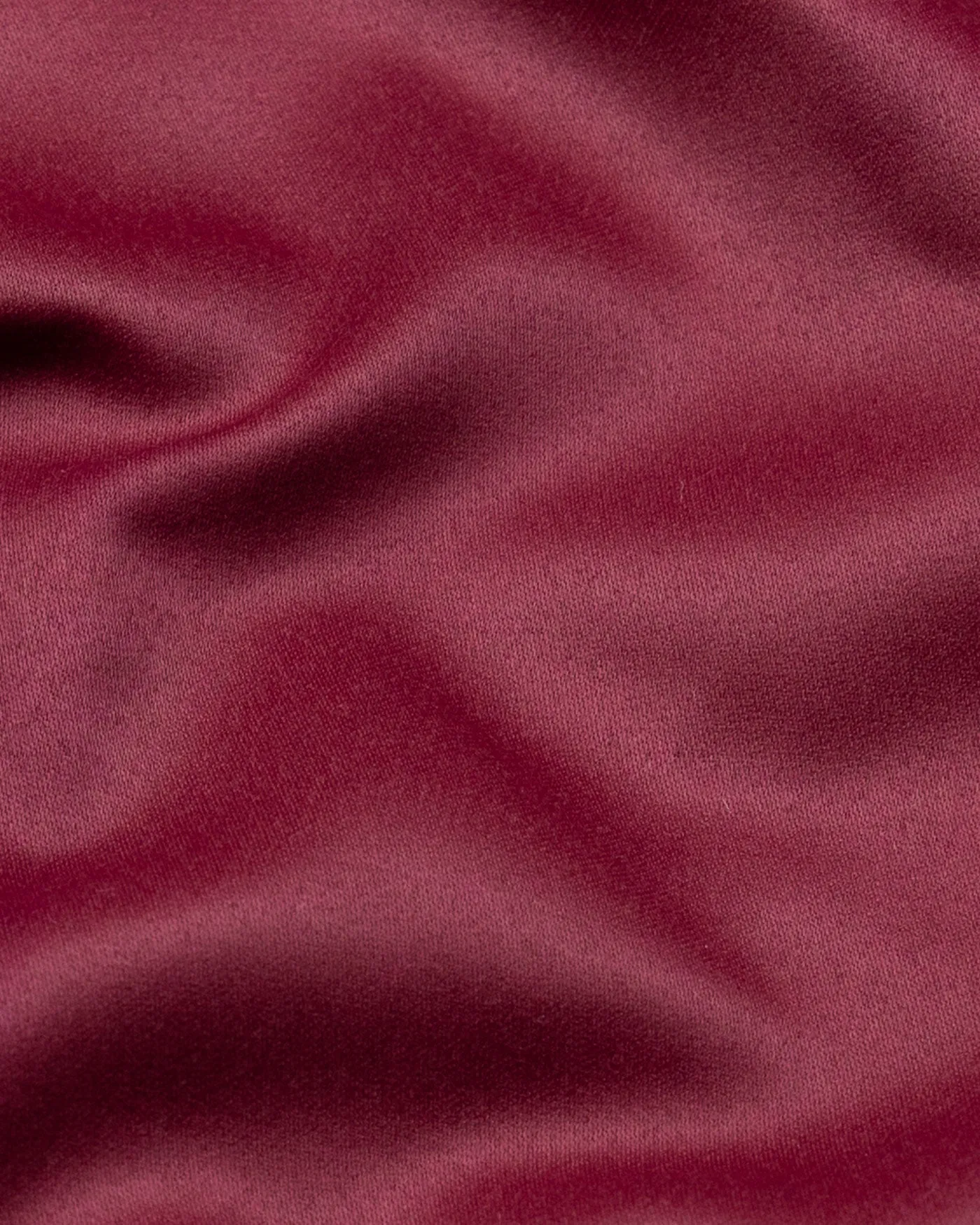 Alykaso Carmine Maroon Wrinkle Free Cotton Shirt