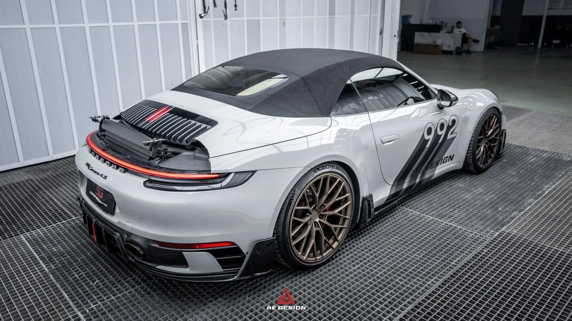 ArmorExtend Carbon Fiber AE Side Skirts for Porsche 911 992 Carrera/4/S/4S/GTS