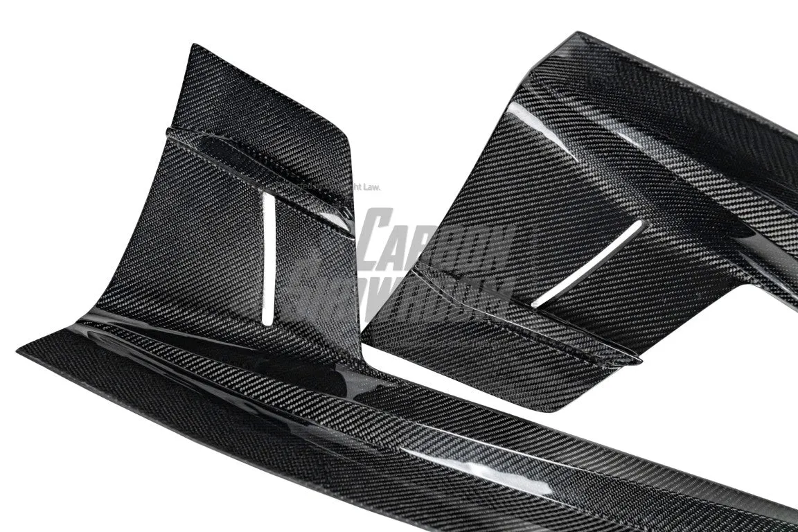 ArmorExtend Carbon Fiber AE Side Skirts for Porsche 911 992 Carrera/4/S/4S/GTS