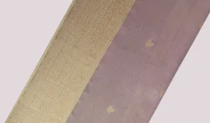 Banarsi Butte Silk Fabric - Purple