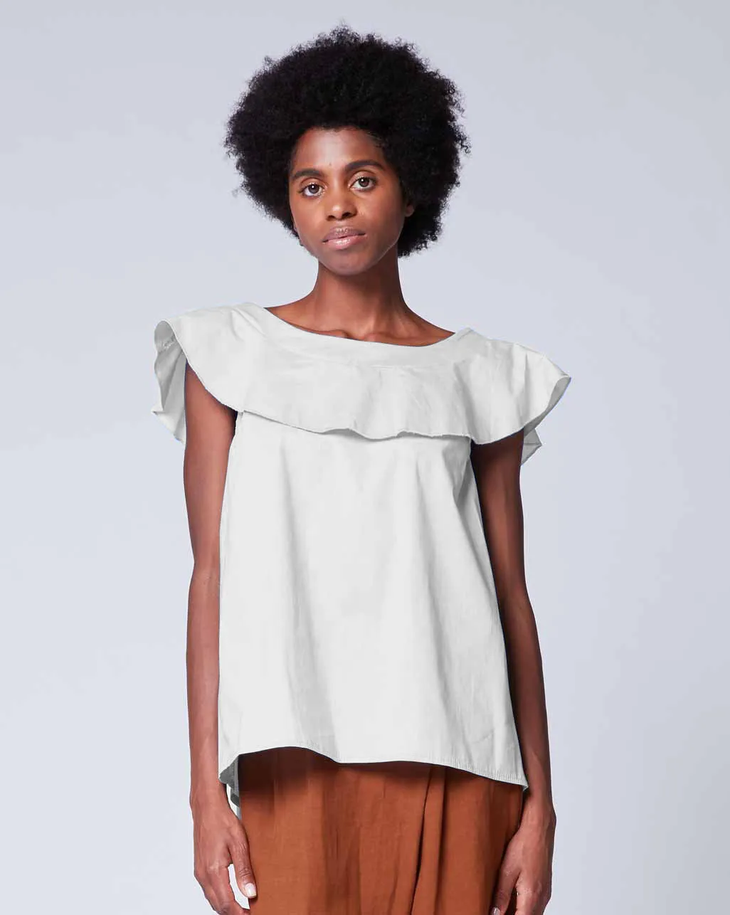 Bow Tie Back Bardot Top