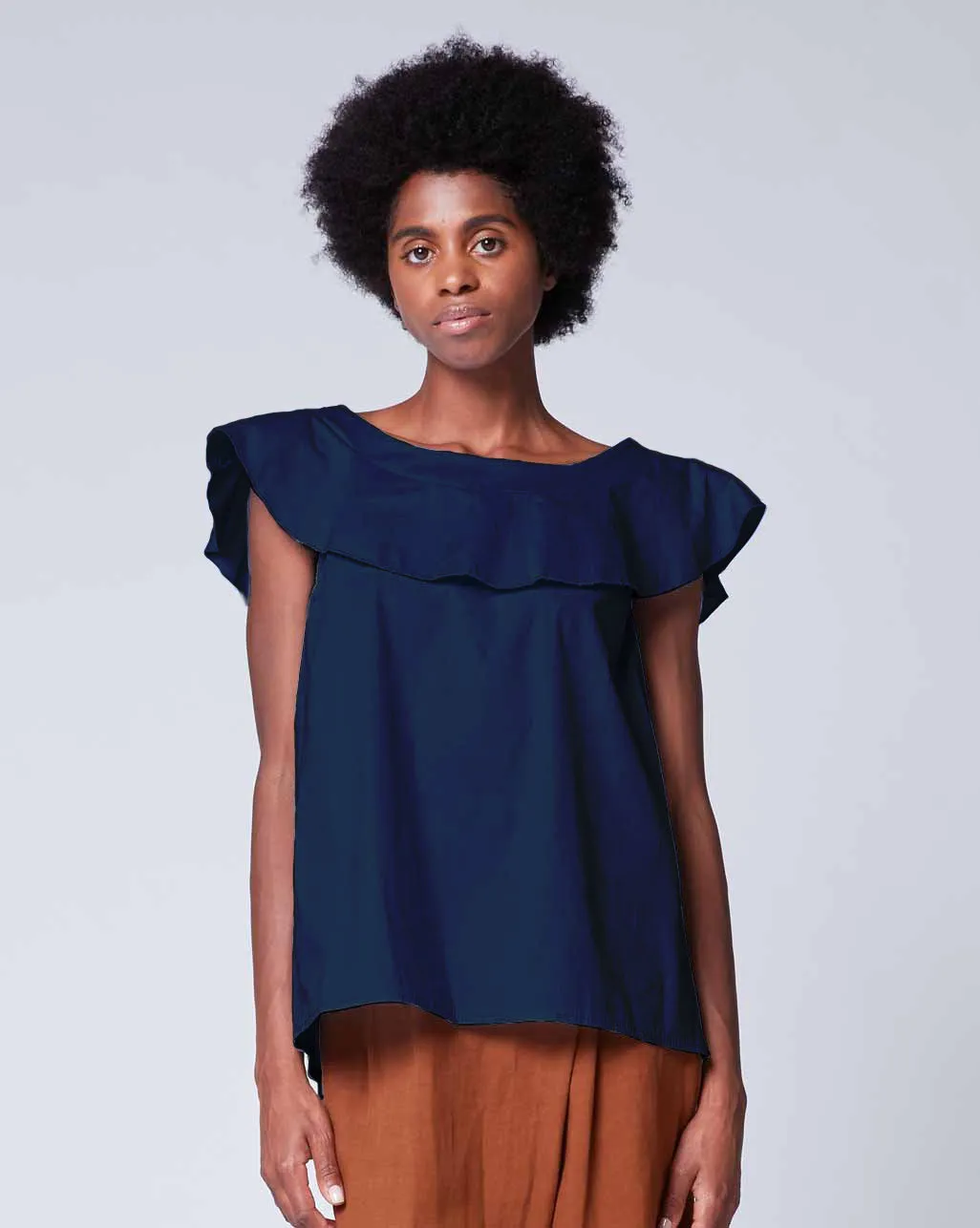Bow Tie Back Bardot Top