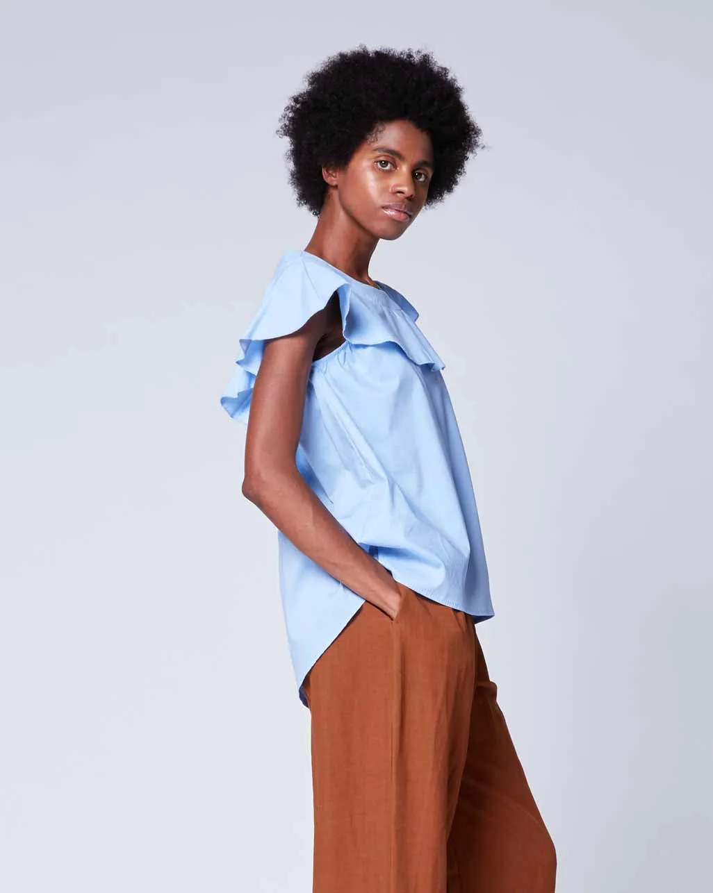 Bow Tie Back Bardot Top