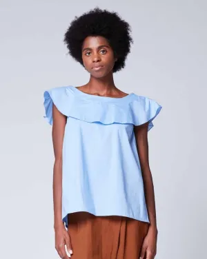 Bow Tie Back Bardot Top