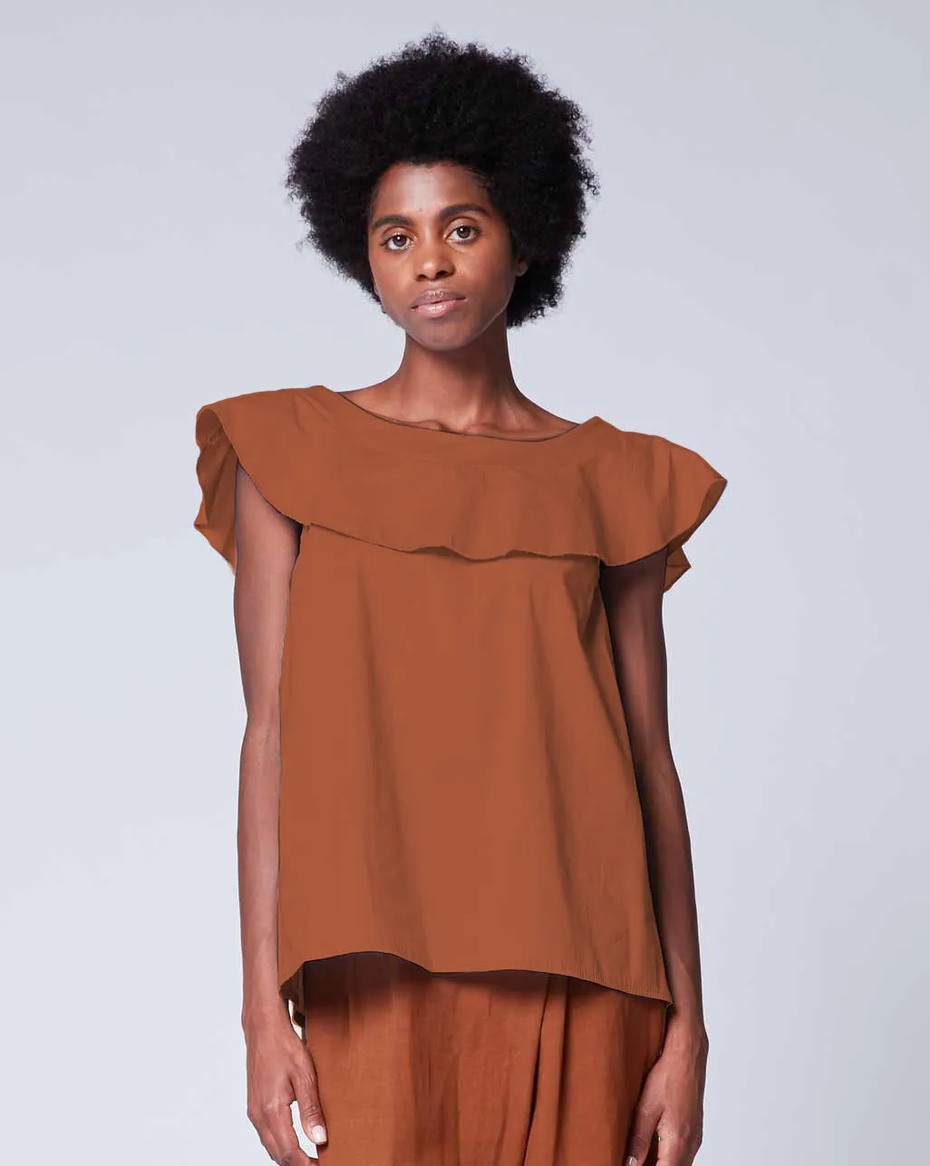 Bow Tie Back Bardot Top