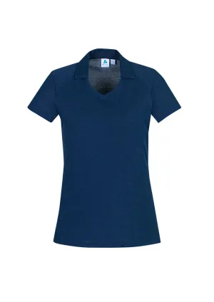 Byron Ladies Polo - Steel Blue - 18 - Biz Collection