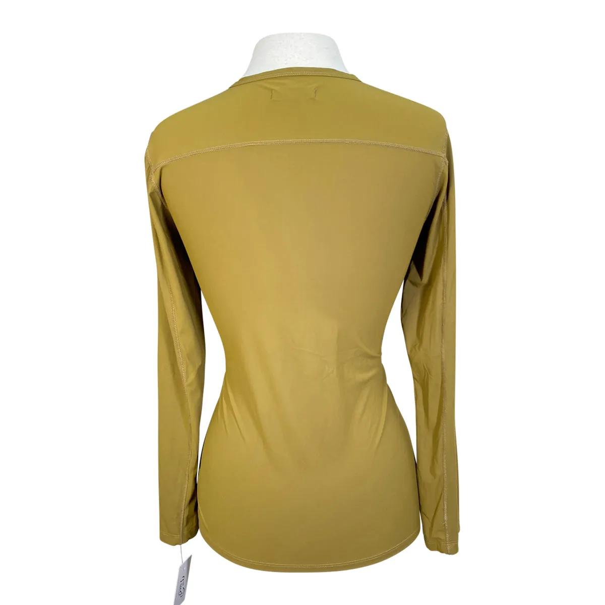 CALLIDAE The Tech Polo in Olive - Women's Medium