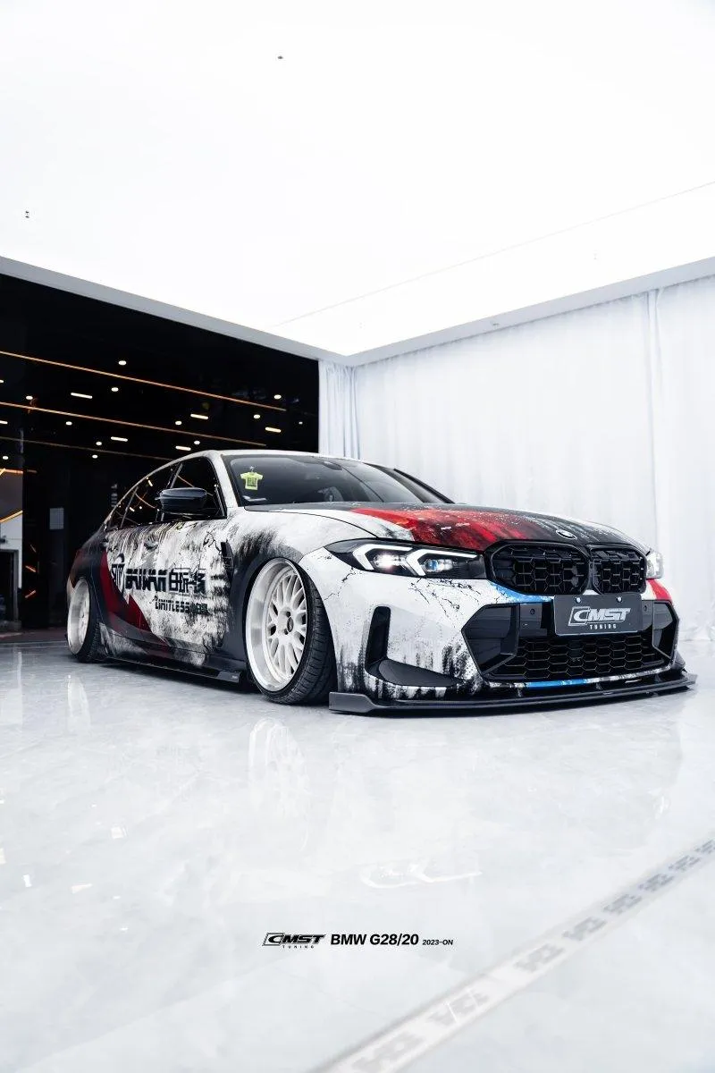 CMST Tuning Side Skirts for BMW 3 Series 330i M340i G20 G21 LCI Carbon Fiber/FRP
