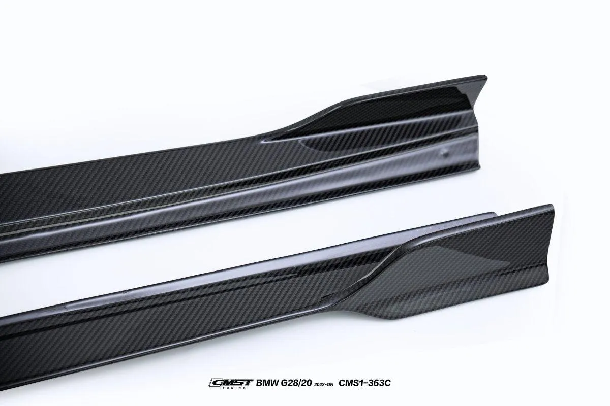 CMST Tuning Side Skirts for BMW 3 Series 330i M340i G20 G21 LCI Carbon Fiber/FRP