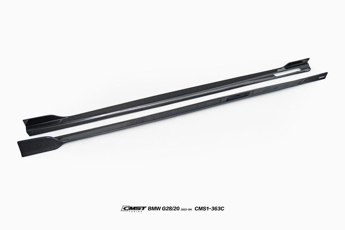 CMST Tuning Side Skirts for BMW 3 Series 330i M340i G20 G21 LCI Carbon Fiber/FRP