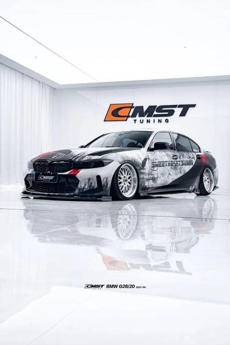 CMST Tuning Side Skirts for BMW 3 Series 330i M340i G20 G21 LCI Carbon Fiber/FRP