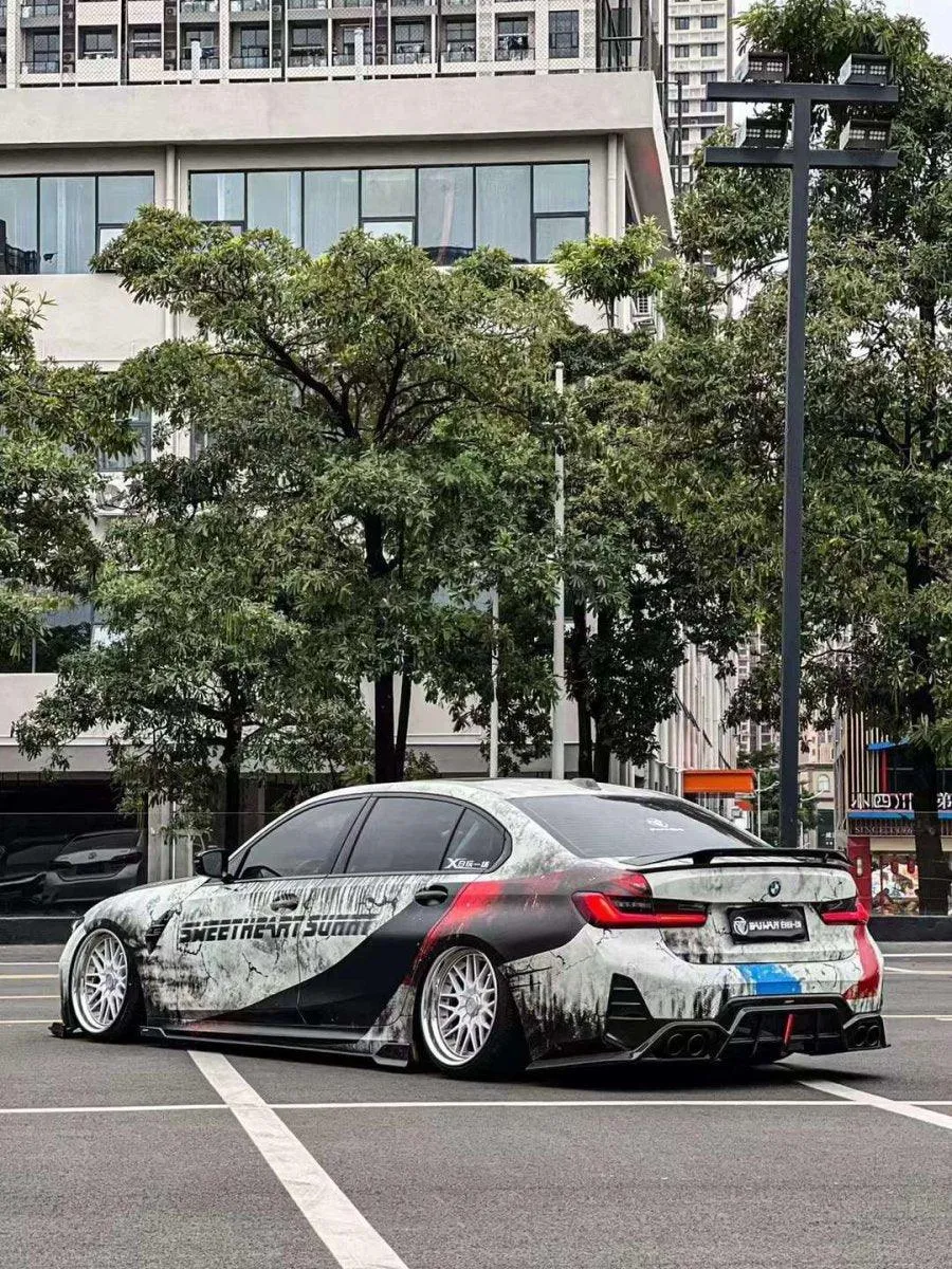CMST Tuning Side Skirts for BMW 3 Series 330i M340i G20 G21 LCI Carbon Fiber/FRP