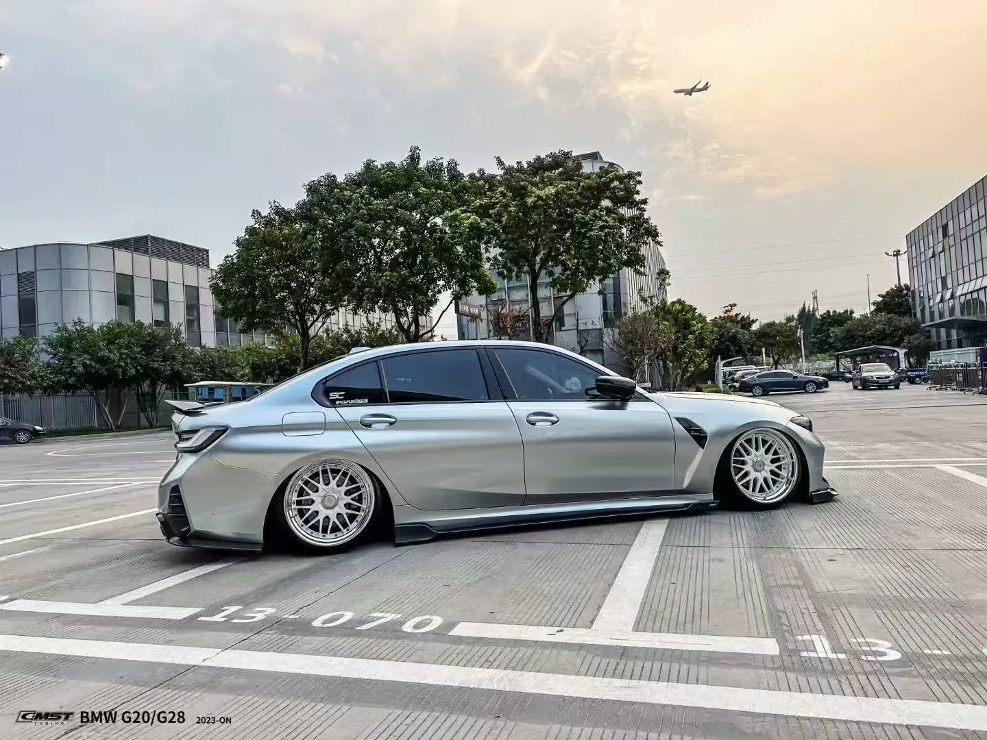 CMST Tuning Side Skirts for BMW 3 Series 330i M340i G20 G21 LCI Carbon Fiber/FRP