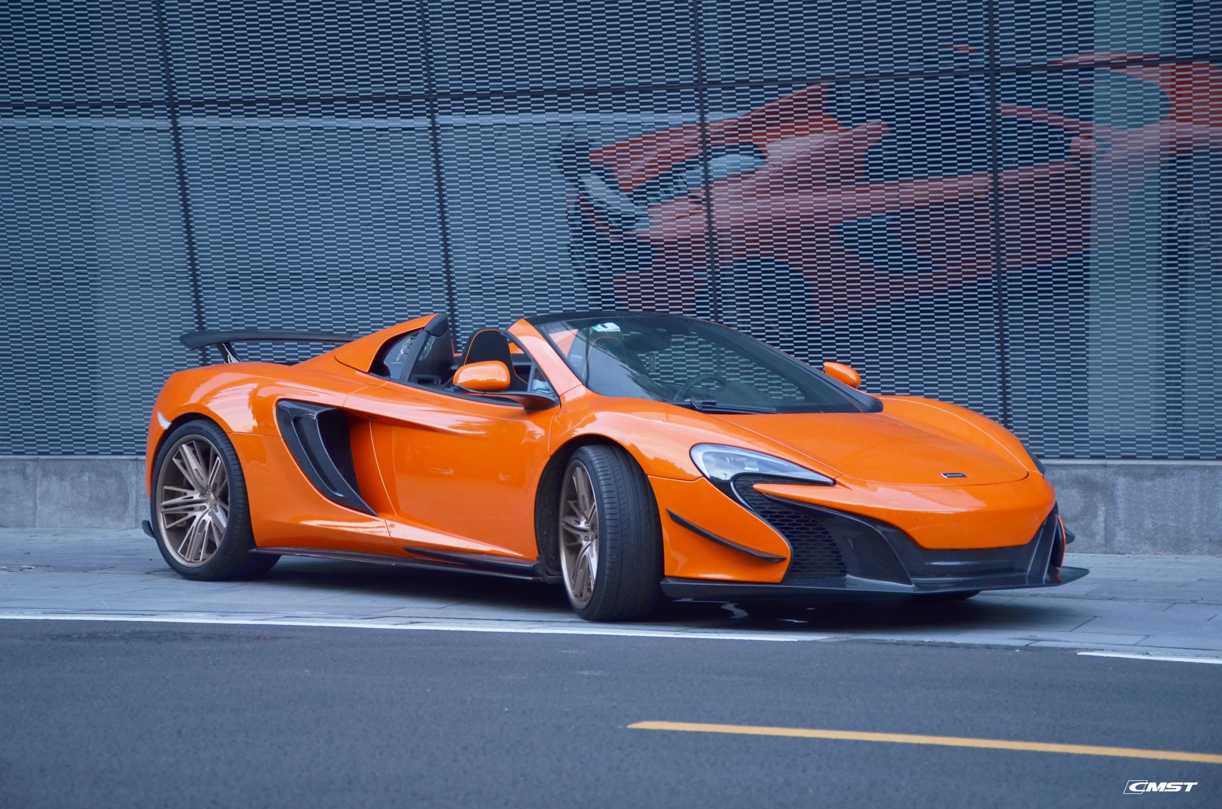 CMST Tuning Side Skirts for McLaren 650S MP4-12C 2012-2016 Carbon Fiber / FRP