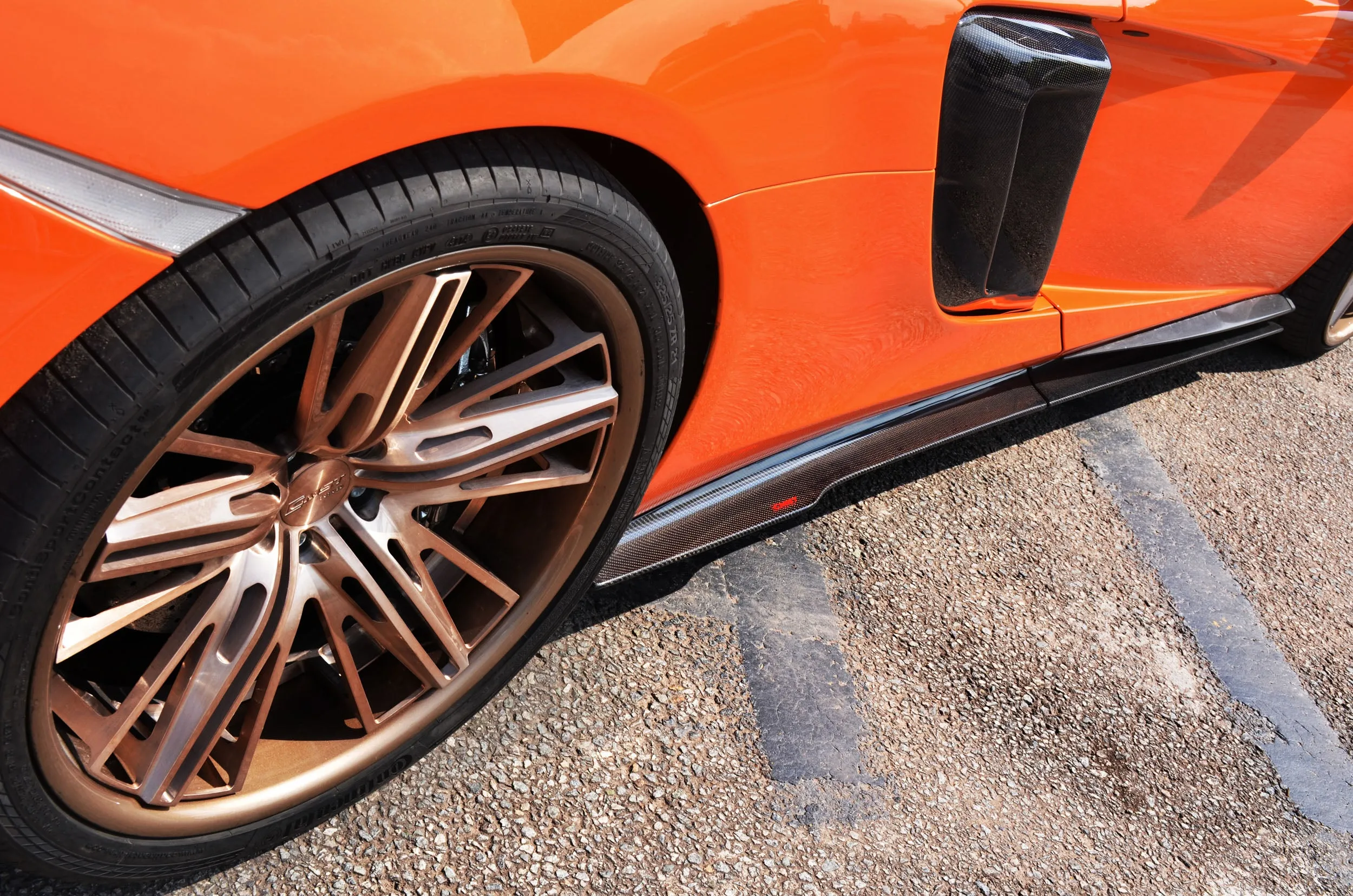 CMST Tuning Side Skirts for McLaren 650S MP4-12C 2012-2016 Carbon Fiber / FRP