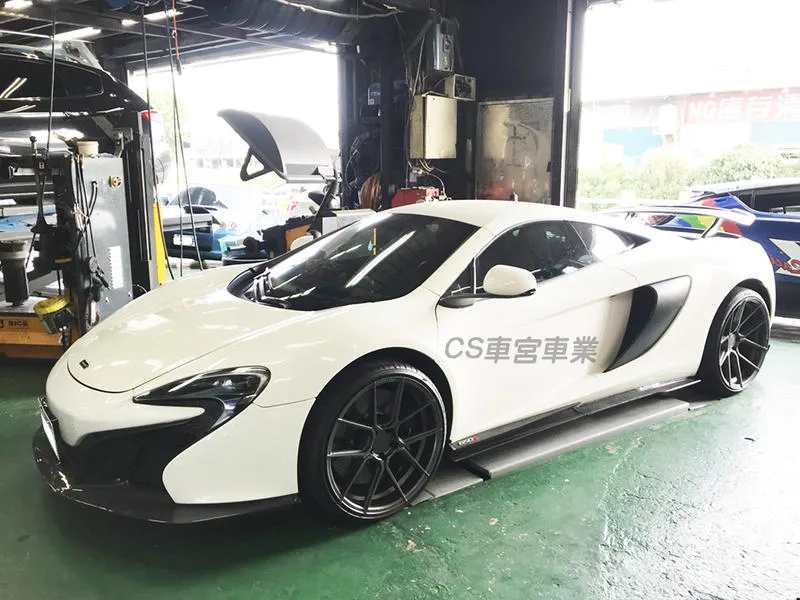 CMST Tuning Side Skirts for McLaren 650S MP4-12C 2012-2016 Carbon Fiber / FRP