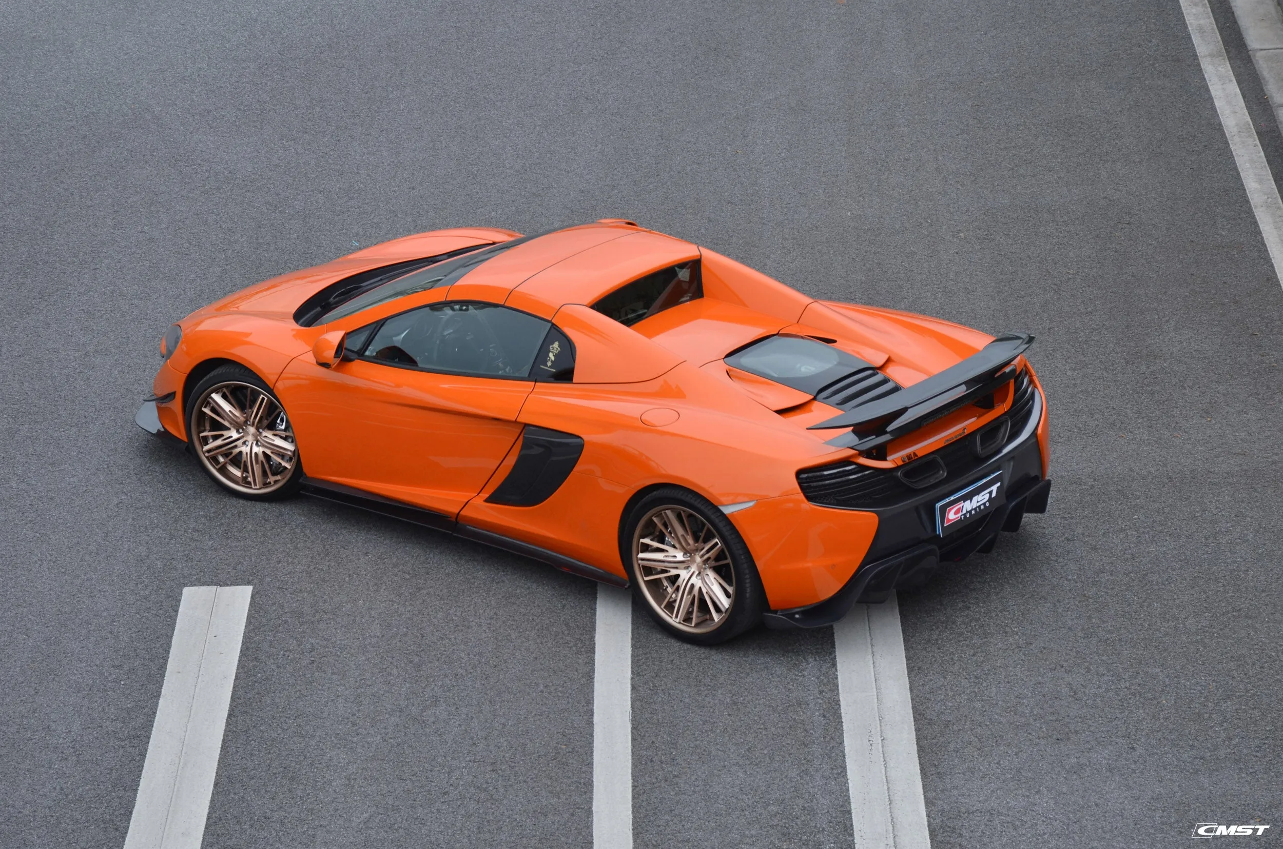 CMST Tuning Side Skirts for McLaren 650S MP4-12C 2012-2016 Carbon Fiber / FRP