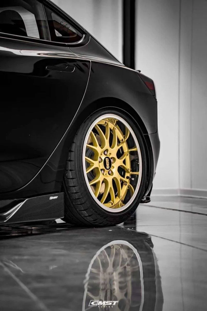 CMST Tuning V4 Side Skirts for Tesla Model 3 Performance/Base Carbon Fiber/FRP