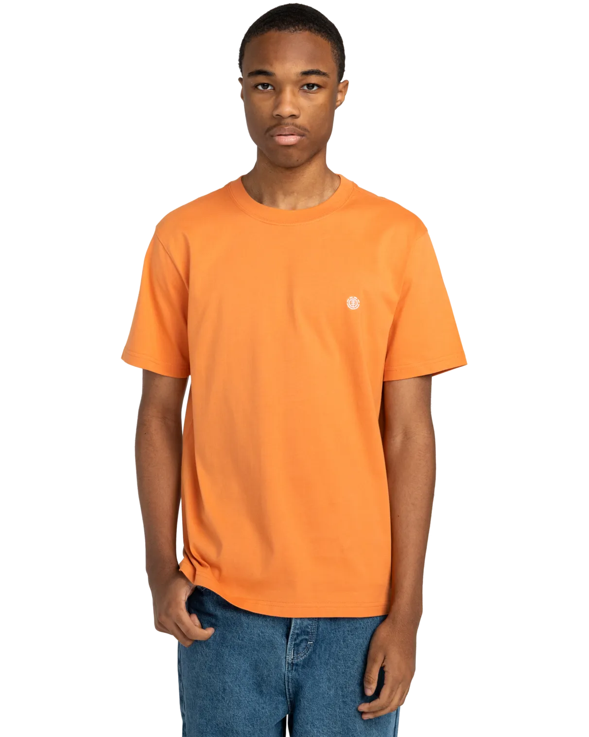 Crail T-Shirt in Coral Gold