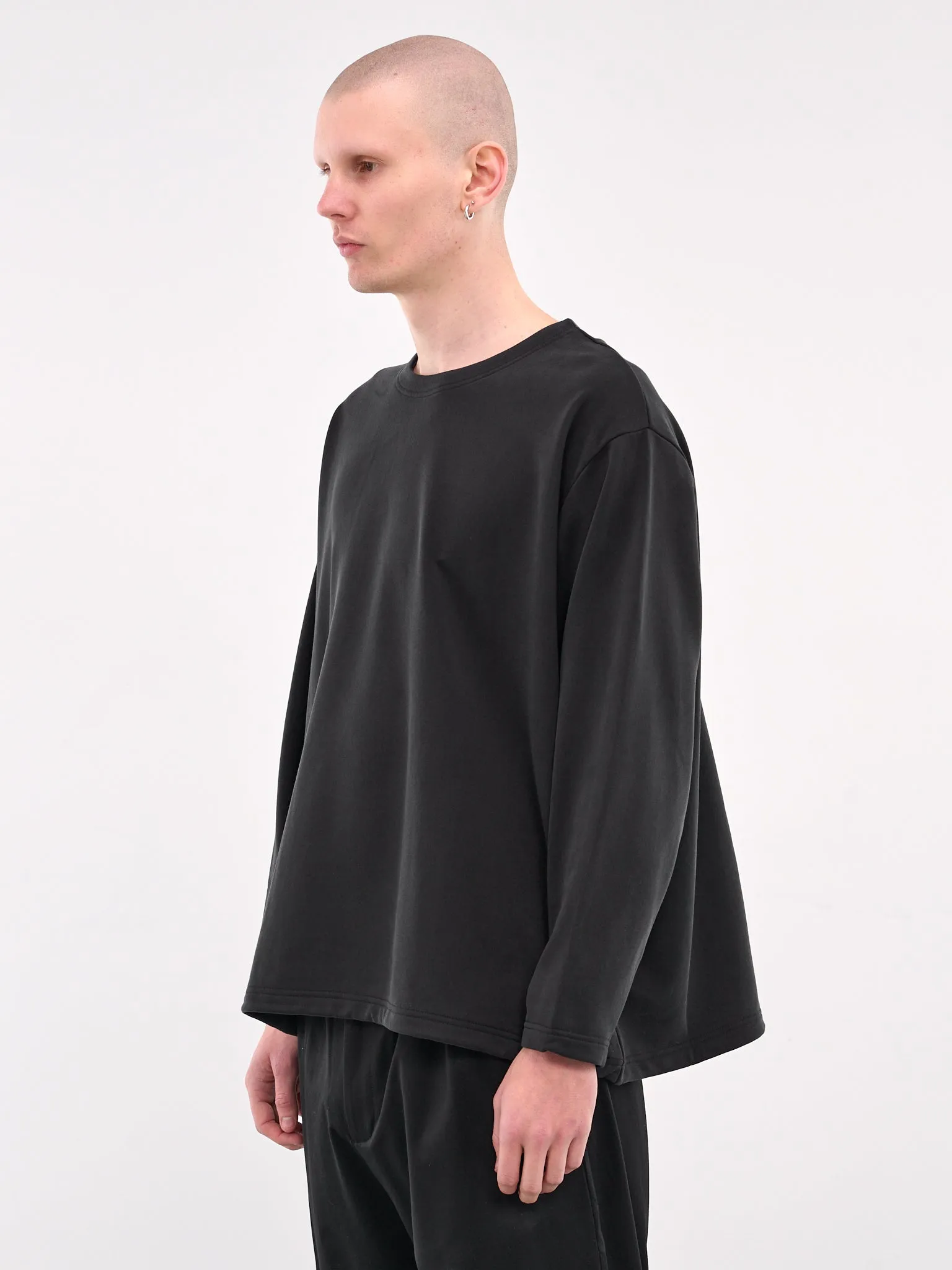 Crewneck Sweater (KM25S-043-BLACK)