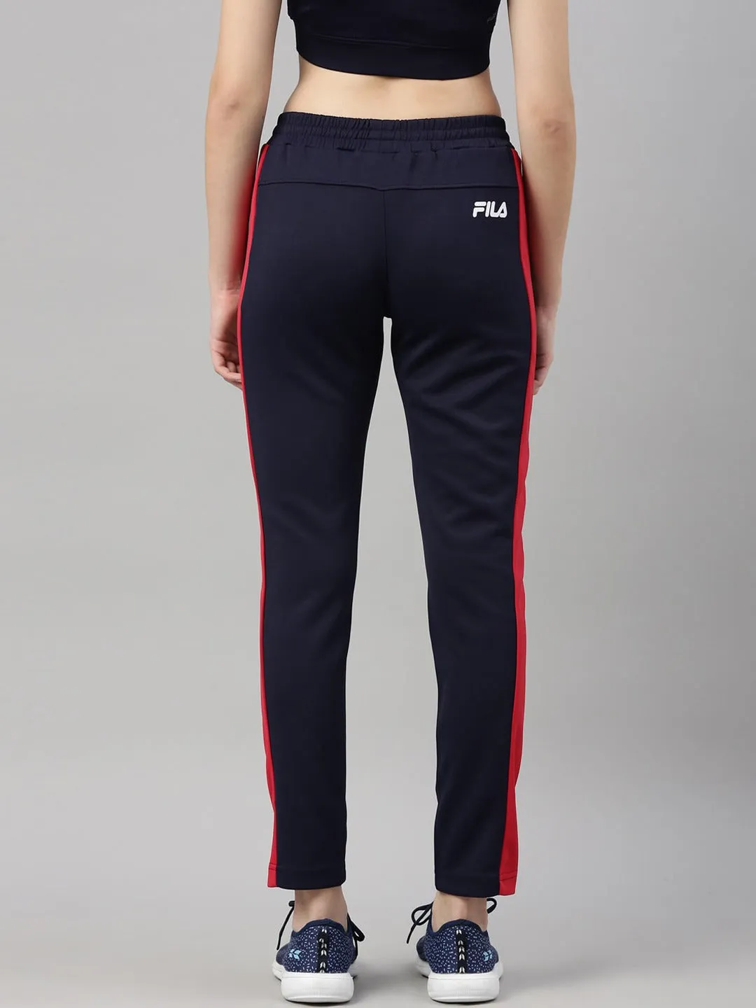 Fila White Nadia BTM Women's Cut and Sew Jogger