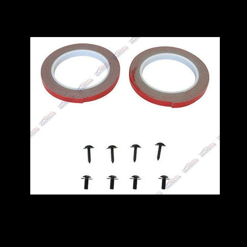Fit 2008-2020 Toyota Camry Side Skirts Splitters Spoiler Diffuser Wings (Red)