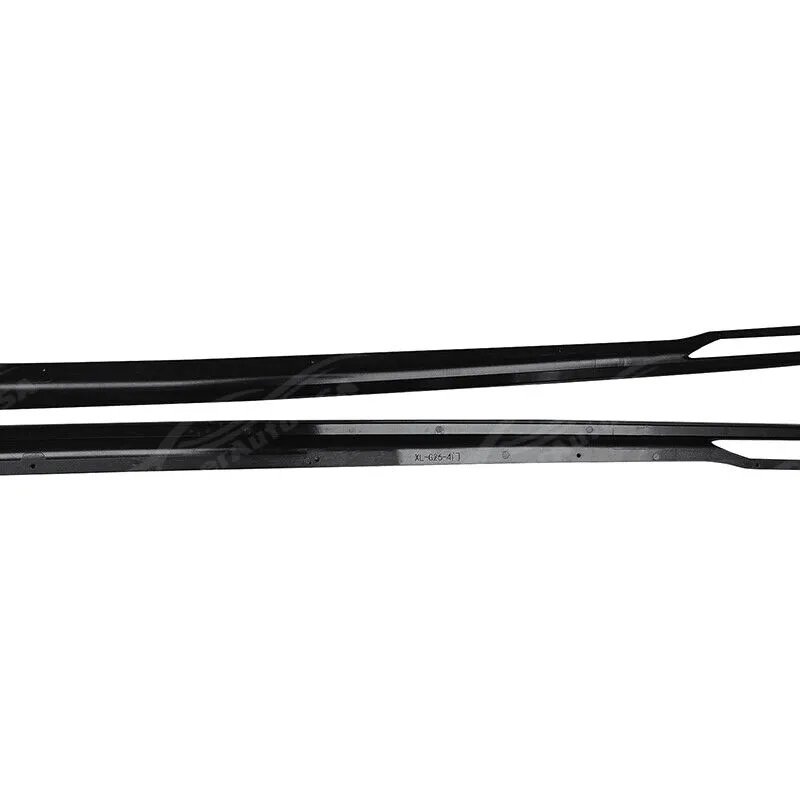 Fits 2021-2024 BMW 4 Series G22 G23 430i M440i 440i Gloss Black Side Body Skirts
