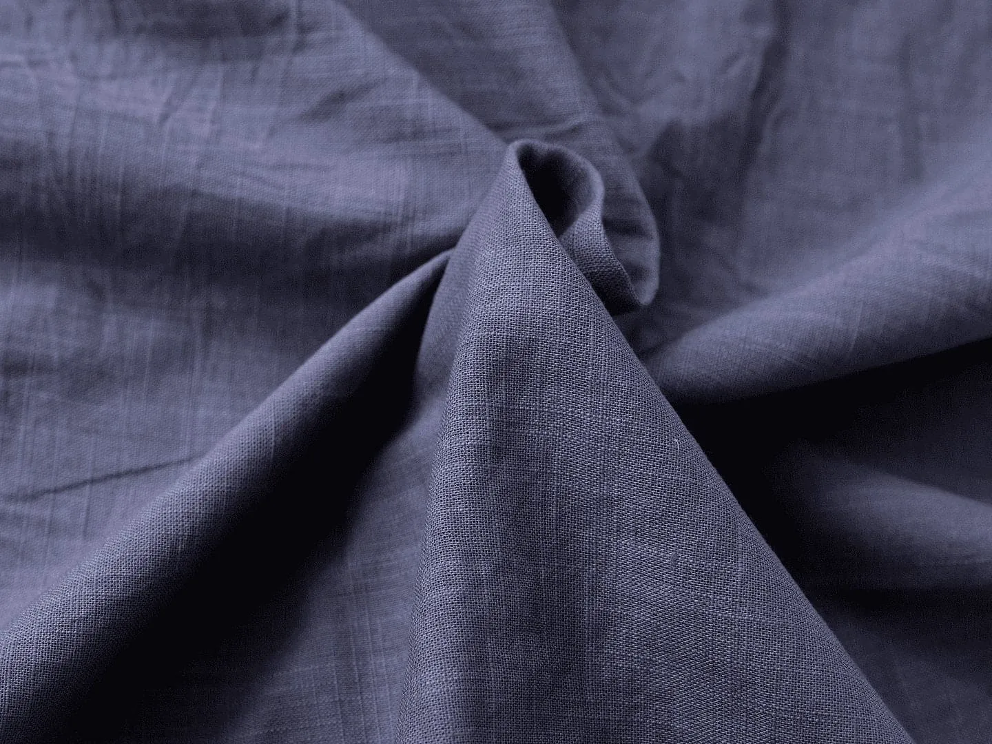 Hand Tie Dye Fabric - Indigo