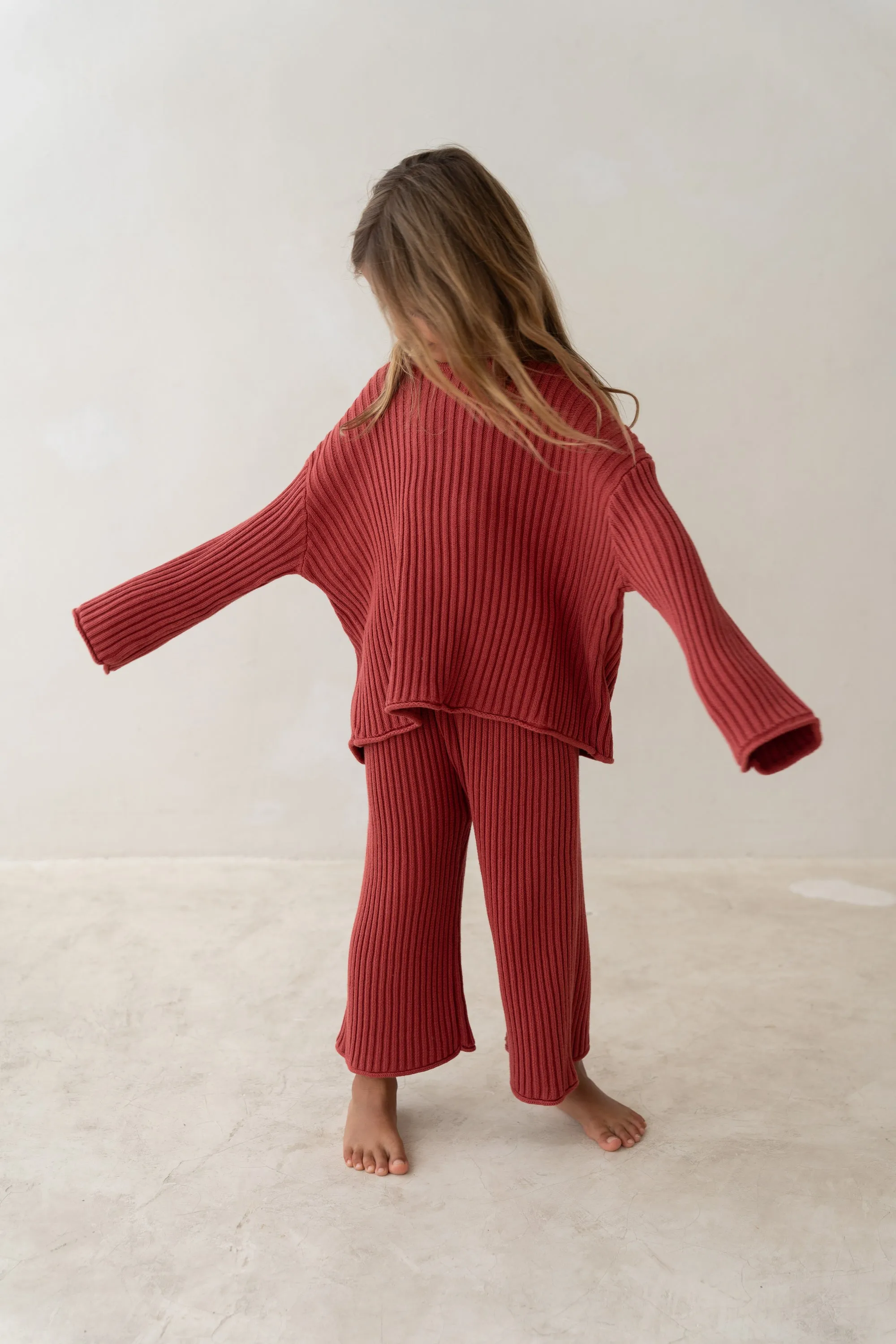 Illoura The Label Essential Knit Jumper Brick