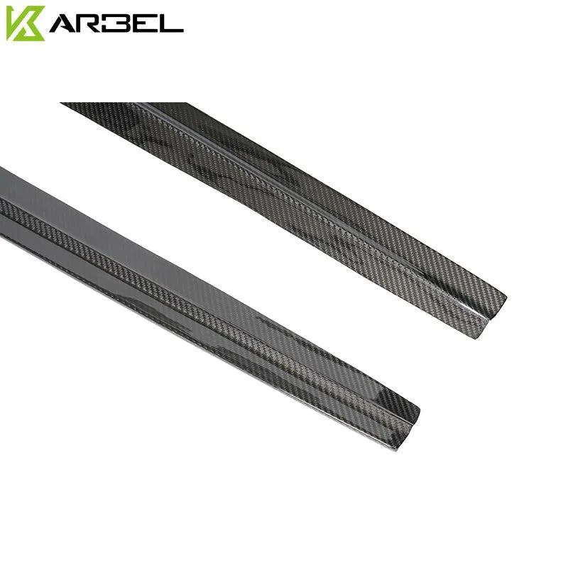 Karbel Carbon Side Skirts for Audi RS3 2018-2020 8V Carbon Fiber