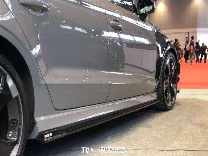 Karbel Carbon Side Skirts for Audi RS3 2018-2020 8V Carbon Fiber