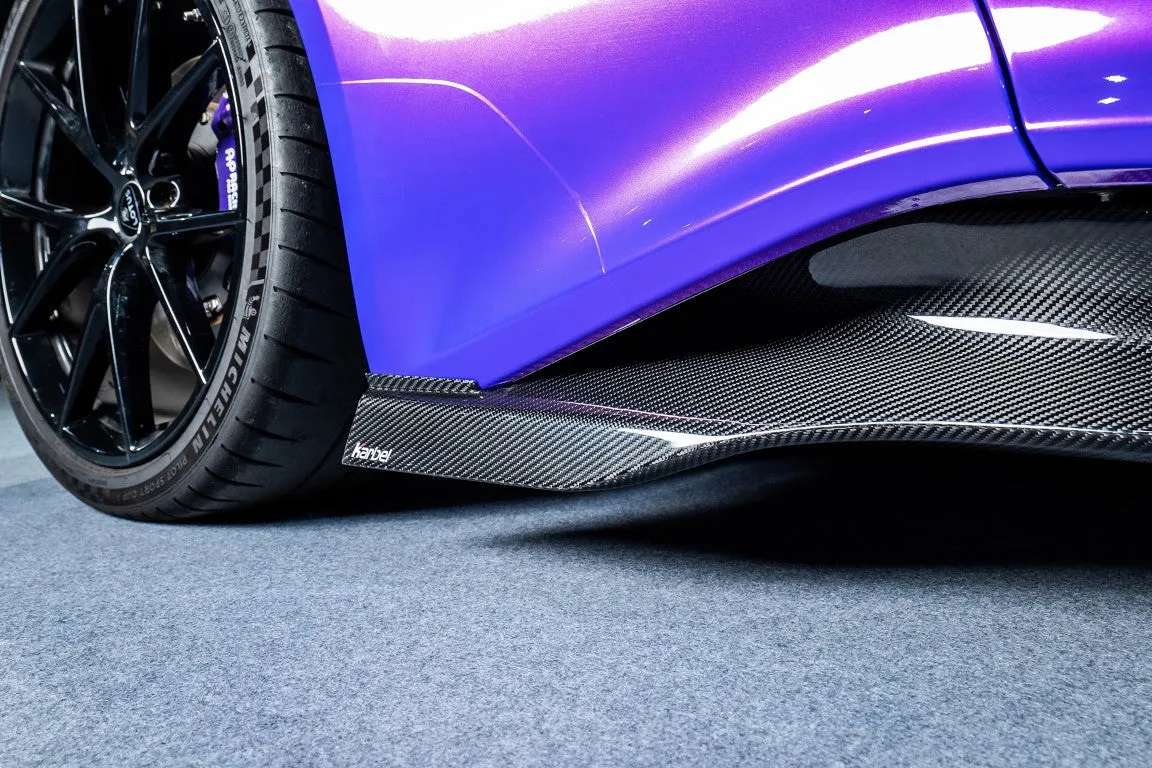 Karbel Side Skirts for Lotus Emira 3.6 V6 2.0 Four-cylinder Carbon Fiber