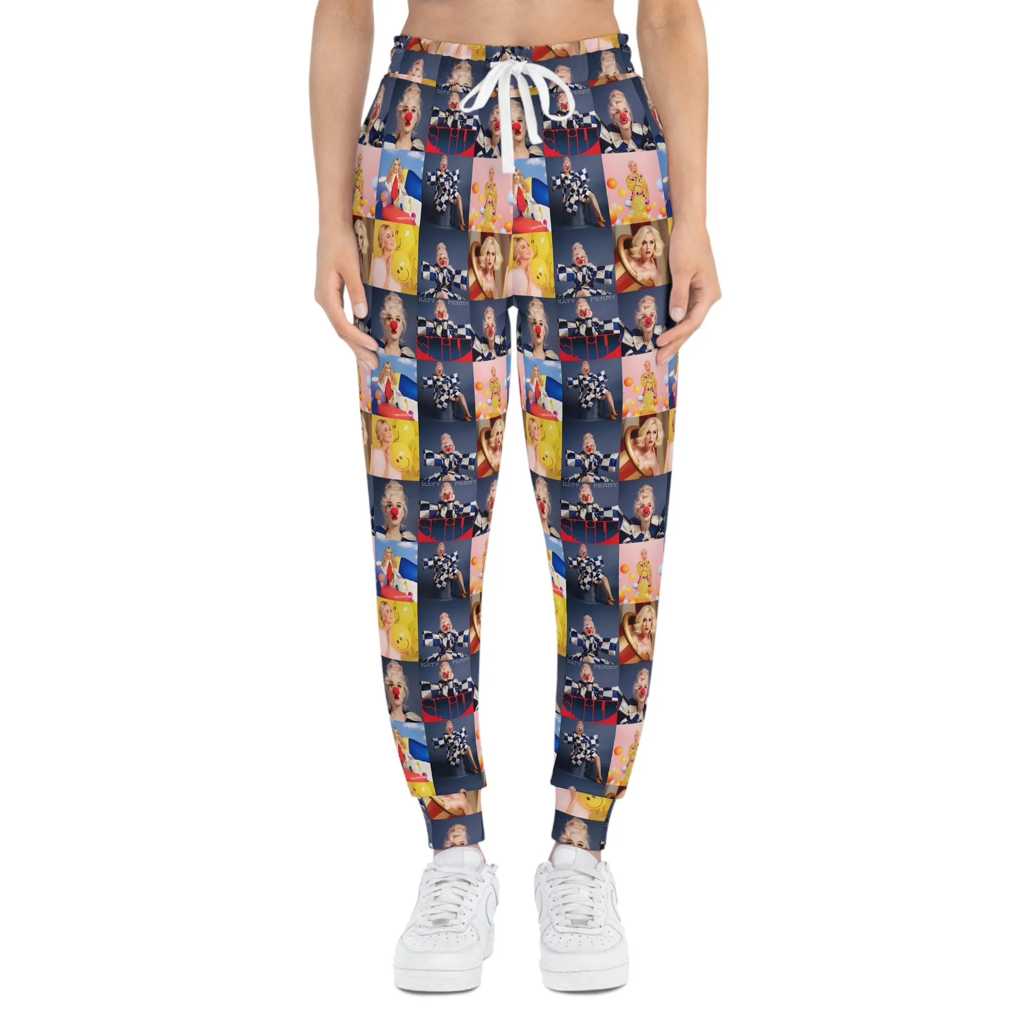 Katy Perry Smile Mosaic Athletic Joggers