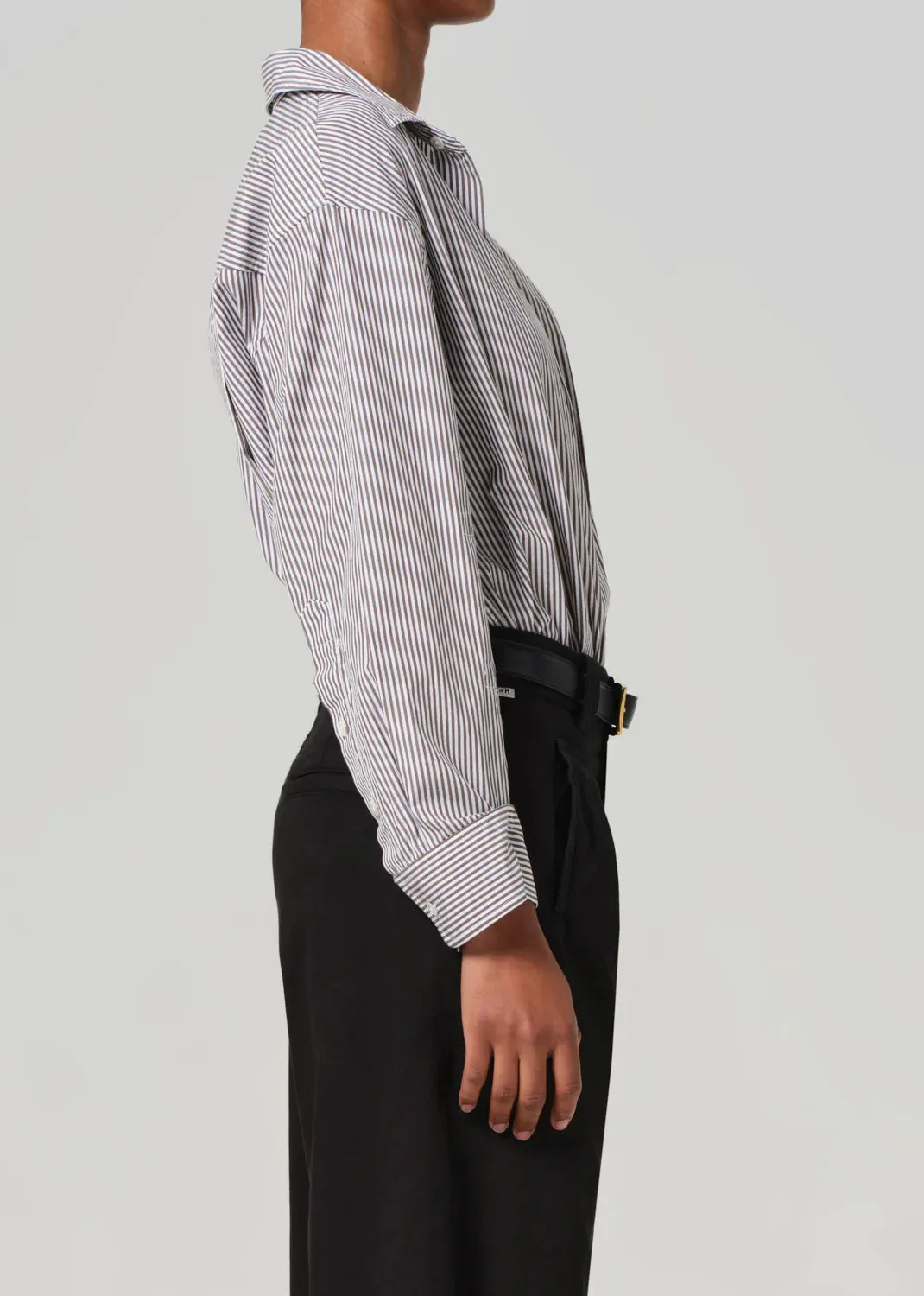 Kayla Shirt in Desert Stripe