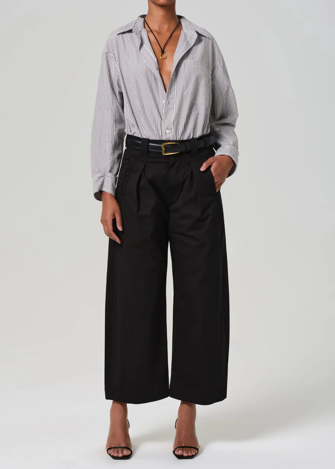 Kayla Shirt in Desert Stripe