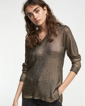 Laminated sweater
