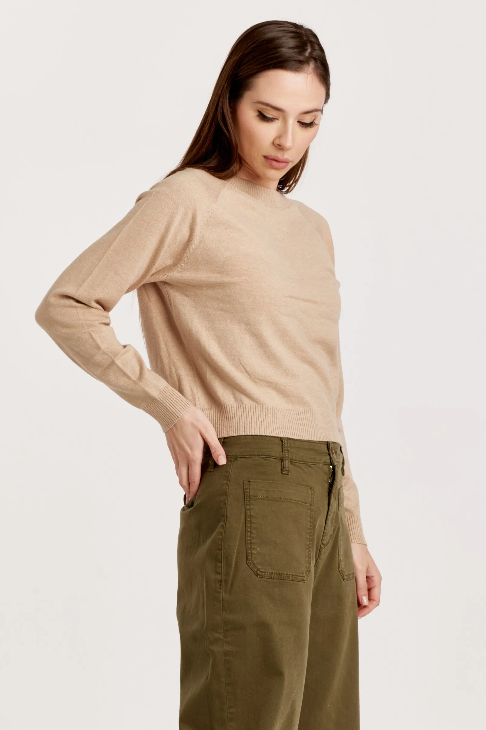MARITZA SWEATER BUCKWHEAT