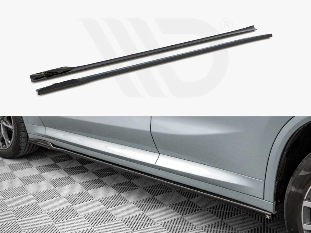 Maxton Design - SIDE SKIRTS DIFFUSERS BMW X4 M-PACK G02 FACELIFT