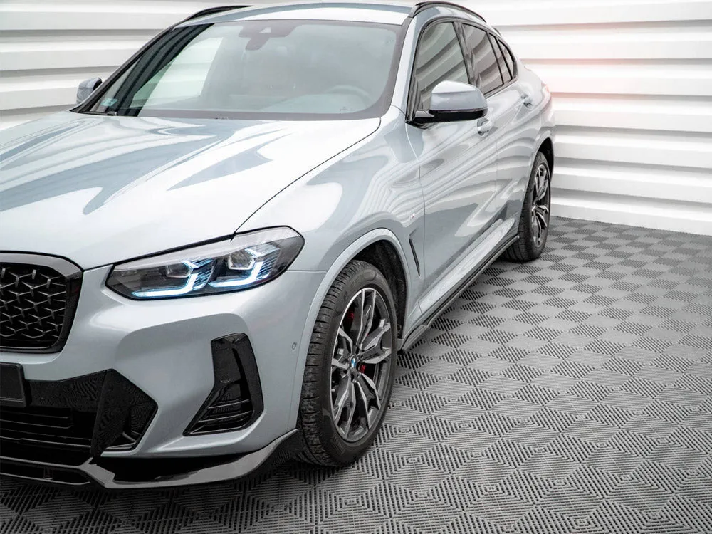 Maxton Design - SIDE SKIRTS DIFFUSERS BMW X4 M-PACK G02 FACELIFT