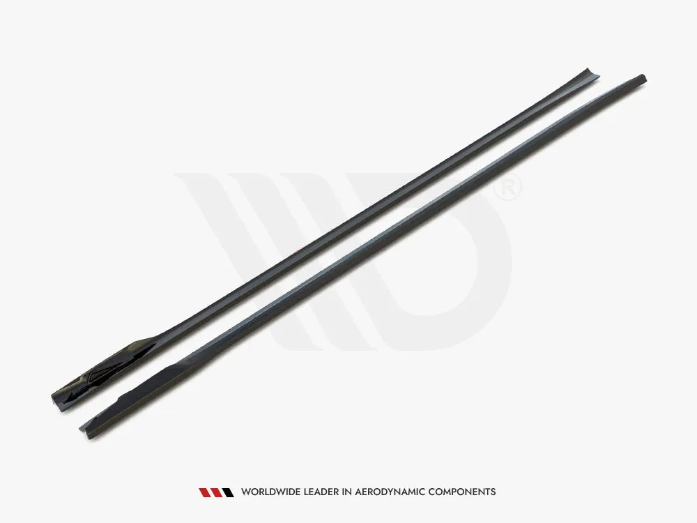 Maxton Design - SIDE SKIRTS DIFFUSERS BMW X4 M-PACK G02 FACELIFT