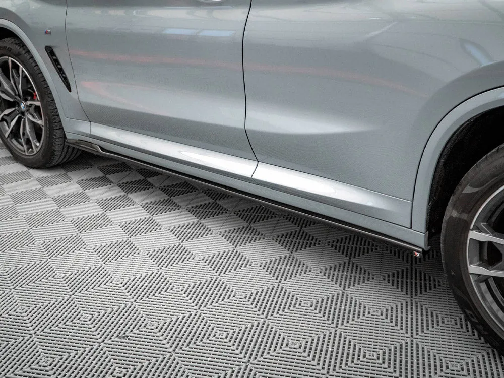 Maxton Design - SIDE SKIRTS DIFFUSERS BMW X4 M-PACK G02 FACELIFT