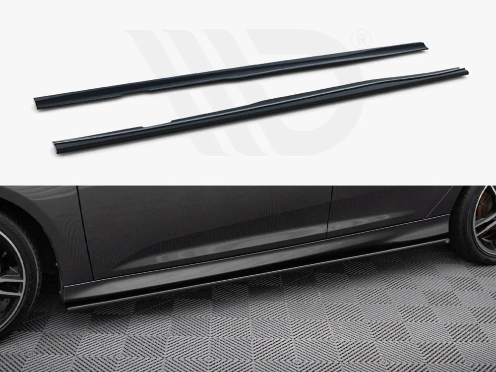 Maxton Design - SIDE SKIRTS DIFFUSERS FORD FOCUS ST / ST-LINE MK3 / MK3 FL HATCHBACK / ESTATE