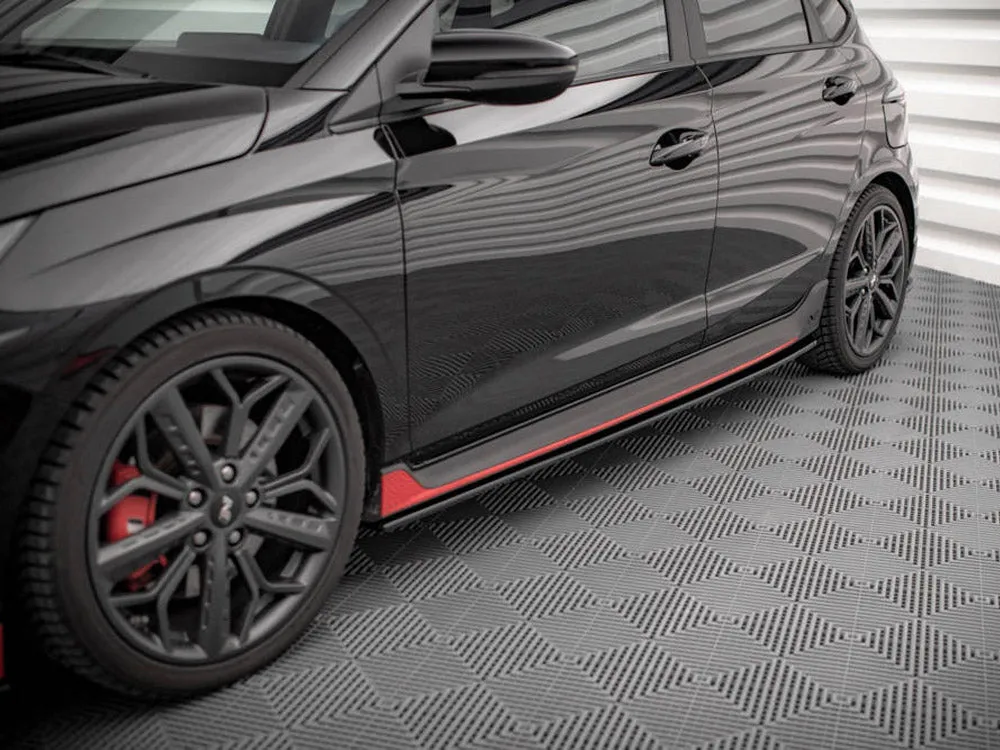 Maxton Design - SIDE SKIRTS DIFFUSERS HYUNDAI I20 N MK3 (2020-)