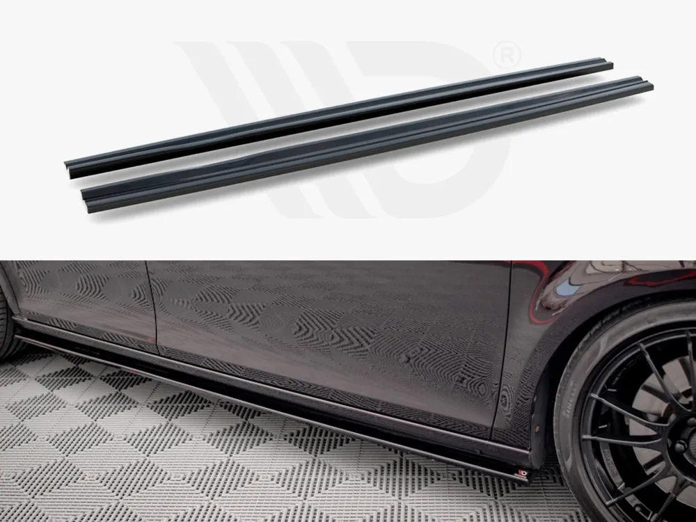 Maxton Design - SIDE SKIRTS DIFFUSERS SEAT LEON MK2 CUPRA / FR (FACELIFT)