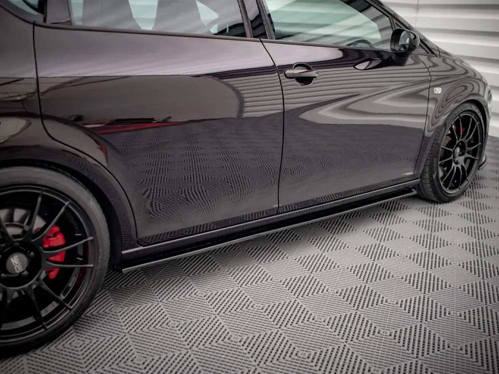 Maxton Design - SIDE SKIRTS DIFFUSERS SEAT LEON MK2 CUPRA / FR (FACELIFT)