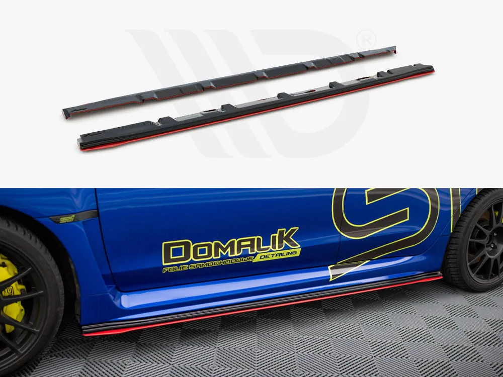 Maxton Design - SIDE SKIRTS DIFFUSERS V.2 SUBARU WRX STI