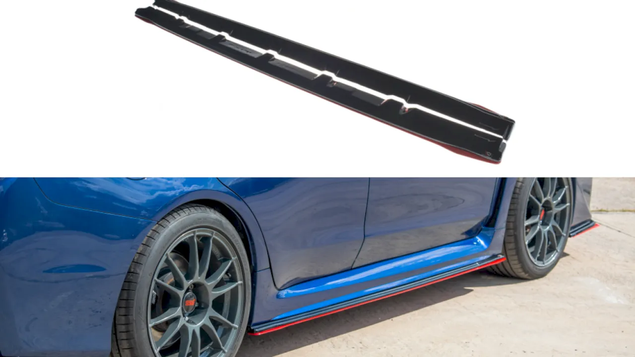 Maxton Design - SIDE SKIRTS DIFFUSERS V.2 SUBARU WRX STI